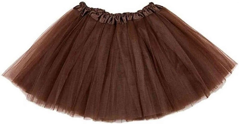 METEMEI Girl Tutu Skirt for Little & Big Girls for Dance Party Costume 3 Layers Tulle Petticoat Fluffy Princess Ballet Dress Up - Image 1